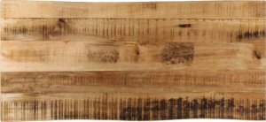 vidaXL vidaXL Blat stołu z naturalną krawędzią, 100x40x3,8 cm, drewno mango 1