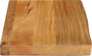 vidaXL Blat stołu z krawędzią 40x30x2,5 cm, drewno mango 4