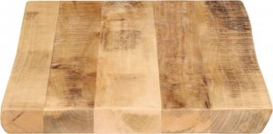 vidaXL Blat stołu z krawędzią 50x40x3,8 cm, drewno mango 4