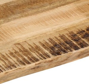 vidaXL Blat stołu z krawędzią 50x40x3,8 cm, drewno mango 7