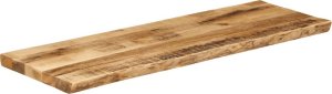 vidaXL Blat stołu z krawędzią 110x40x3,8 cm, drewno mango 2