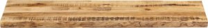 vidaXL Blat stołu z krawędzią 110x40x3,8 cm, drewno mango 3