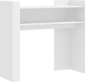 vidaXL Stolik konsolowy, biały, 100x35x90 cm 2