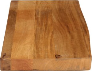 vidaXL Blat stołu z krawędzią 90x40x2,5 cm, drewno mango 4