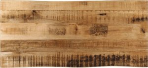 vidaXL vidaXL Blat stołu z naturalną krawędzią, 100x40x2,5 cm, drewno mango 1