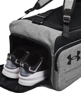 Under Armour Torba sportowa Contain Duo M szara z funkcją plecaka (1381919-025) 3