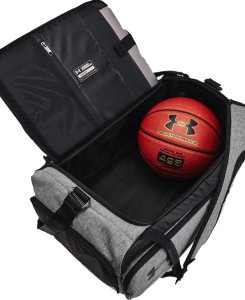 Under Armour Torba sportowa Contain Duo M szara z funkcją plecaka (1381919-025) 4