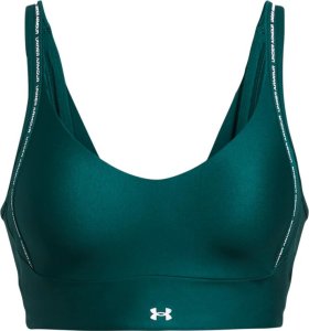 Under Armour Stanik treningowy Under Armour UA Infinity Low 2.0 Strap Bra Zielony XS 1