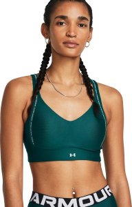 Under Armour Stanik treningowy Under Armour UA Infinity Low 2.0 Strap Bra Zielony XS 3