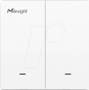 MILESIGHT IoT Milesight Wall Switch LoRaWAN 2-wire 2 button 1