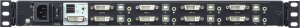 Konsola KVM Aten Przełącznik KVM CL6708MW 43 cm LCD, USB-DVI, 8-portowy, niemiecki układ klawiatury 3