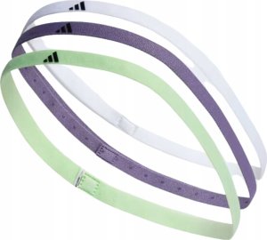 Adidas Opaski na włosy adidas Hairband 3-Pack zielona, fioletowa, biała IR7870 1