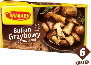 WINIARY Winiary Bulion grzybowy z borowikami 60 g (6 kostek) 2