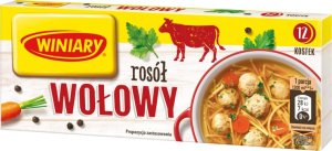 WINIARY Winiary Rosół wołowy 120 g (12 sztuk) 1