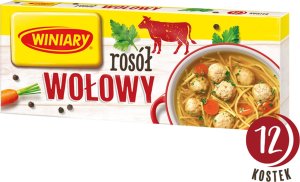WINIARY Winiary Rosół wołowy 120 g (12 sztuk) 2