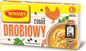 WINIARY Winiary Rosół drobiowy 60 g (6 sztuk) 6