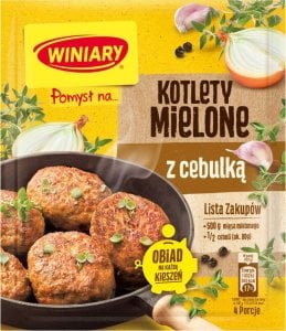 WINIARY Winiary Pomysł na... Kotlety mielone z cebulką 69 g 1