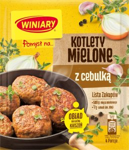 WINIARY Winiary Pomysł na... Kotlety mielone z cebulką 69 g 4