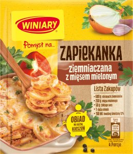 WINIARY Winiary Pomysł na... Zapiekanka ziemniaczana z mięsem mielonym 42 g 4