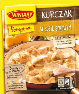 WINIARY Winiary Pomysł na... Kurczak w sosie serowym 28 g 1