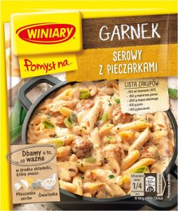 WINIARY Winiary Pomysł na... Garnek serowy z pieczarkami 34 g 1