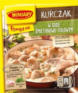 WINIARY Winiary Pomysł na... Kurczak w sosie śmietanowo-ziołowym 30 g 1