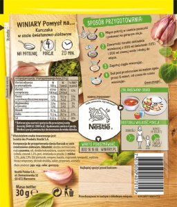 WINIARY Pomysł na... Kurczak w sosie śmietanowo-ziołowym 30 g 2