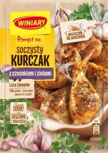 WINIARY Winiary Pomysł na... Soczysty kurczak z czosnkiem i ziołami 30 g 1