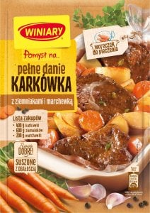 WINIARY Winiary Pomysł na... Pełne danie Karkówka z ziemniakami i marchewką 30 g 1