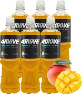 4Move 4Move Napój izotoniczny niegazowany o smaku mango 750 ml 1