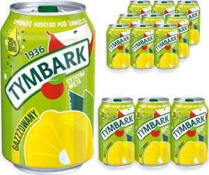 Tymbark Tymbark Napój gazowany jabłko cytryna mięta 330 ml x 12 sztuk 1