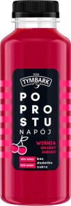 Tymbark Tymbark Po prostu Napój wiśnia granat jabłko 400 ml 1