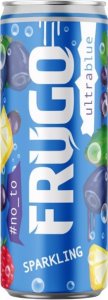 Frugo Frugo ultra blue napój gazowany w puszcze 250ml 1