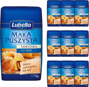 Lubella Lubella Mąka puszysta tortowa typ 450 1 kg x10 sztuk 1