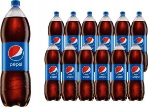 Pepsi Pepsi Napój gazowany o smaku cola 2 l x 12 sztuk 1