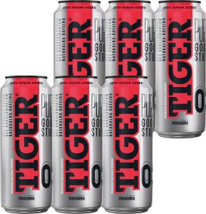 Tiger Tiger Gazowany napój owocowy o smaku truskawka 500 ml x 6 sztuk 1