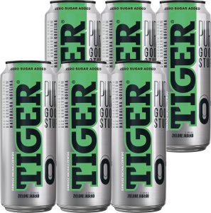 Tiger Tiger Pure Napój gazowany o smaku jabłkowym 500 ml x 6 sztuk 1