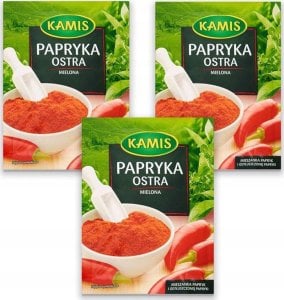 Kamis Kamis Papryka ostra mielona 20 g x 3 sztuk 1