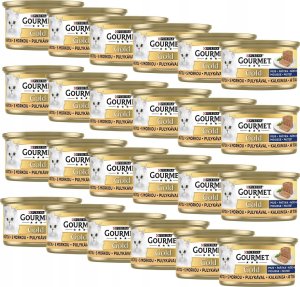 Purina Purina Gourmet Gold Mokra karma dla kotów Mus z indykiem 85 g x 24 sztuki 1