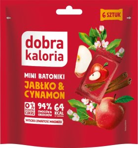 Dobra Kaloria Dobra Kaloria Mini batoniki jabłko&cynamon 108 g 1