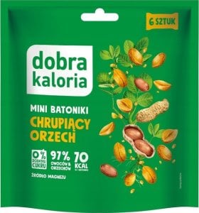 Dobra Kaloria Dobra Kaloria Mini batoniki chrupiący orzech 108 g 1