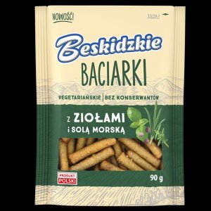 Beskidzkie Beskidzkie Baciarki z ziołami i solą morską 90 g 1