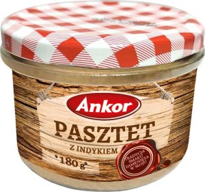 Ankor Ankor Pasztet z indykiem 180 g 1