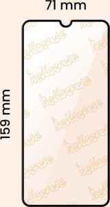 Hello Case 3-pak SZKŁO HARTOWANE DO Samsung A23 4G / M23 5G na cały ekran 9H ochronne 4