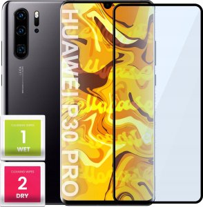 Hello Case SZKŁO HARTOWANE DO HUAWEI P30 PRO PEŁNE NA CAŁY EKRAN SZKIEŁKO OCHRONNE 5D 1