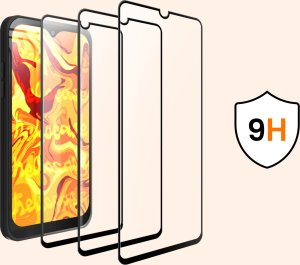 Hello Case 3-pak SZKŁO HARTOWANE DO Samsung Galaxy A12 na cały ekran 9H ochronne 5D 6