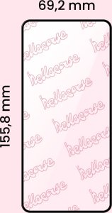 Hello Case 2-pak Szkło Hartowane do Motorola Moto G52 / G72 / G82 Pełne Na cały ekran 4