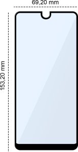 Hello Case SZKŁO HARTOWANE DO XIAOMI REDMI NOTE 7 / NOTE 7 PRO PEŁNE NA CAŁY EKRAN 5D 3