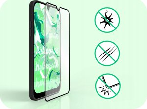 Hello Case Szkło Hybrydowe do Samsung A20 / A30 / A50 (szybka 9H, pełne 5D, ochronne) 2