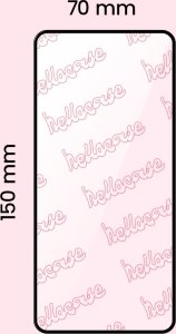 Hello Case 2-pak Szkło Hartowane do Samsung Galaxy S20 PLUS Ochronne Na cały ekran 5D 4